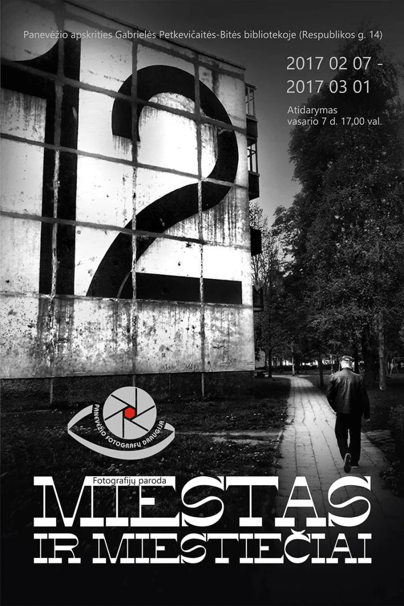 Miestas ir miestiečiai fotografijose
