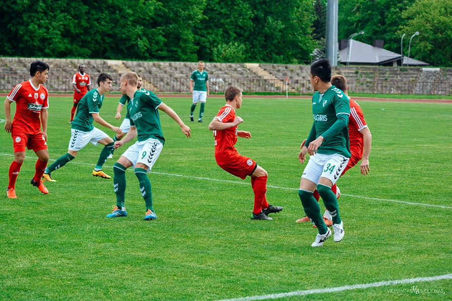 „Panevėžys“ rungtynėse dėl kelialapio į LFF taurės aštuntfinalį nukovė „Kauno Žalgirį“