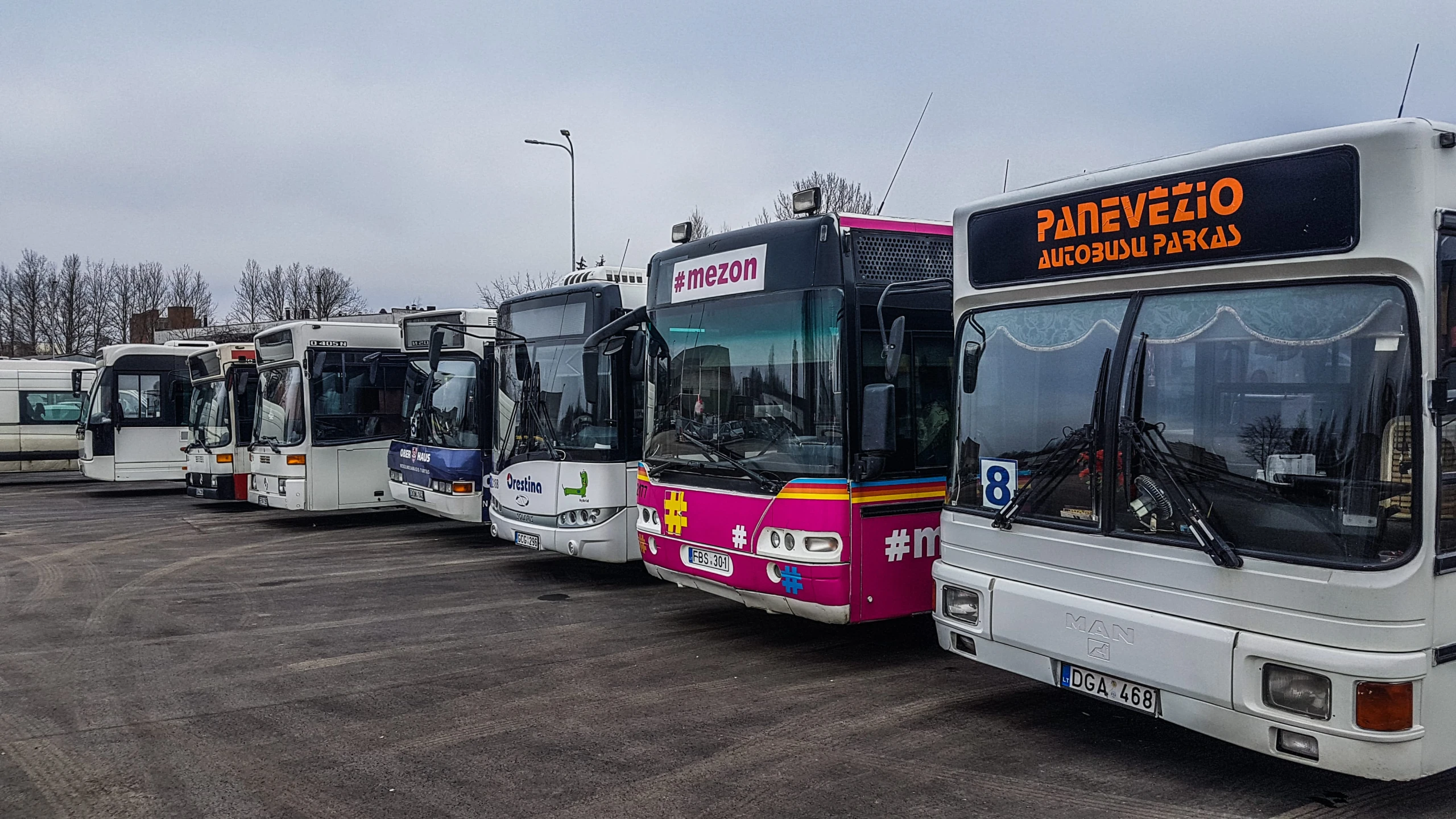 Panevėžio autobusų parkas jau naujose patalpose