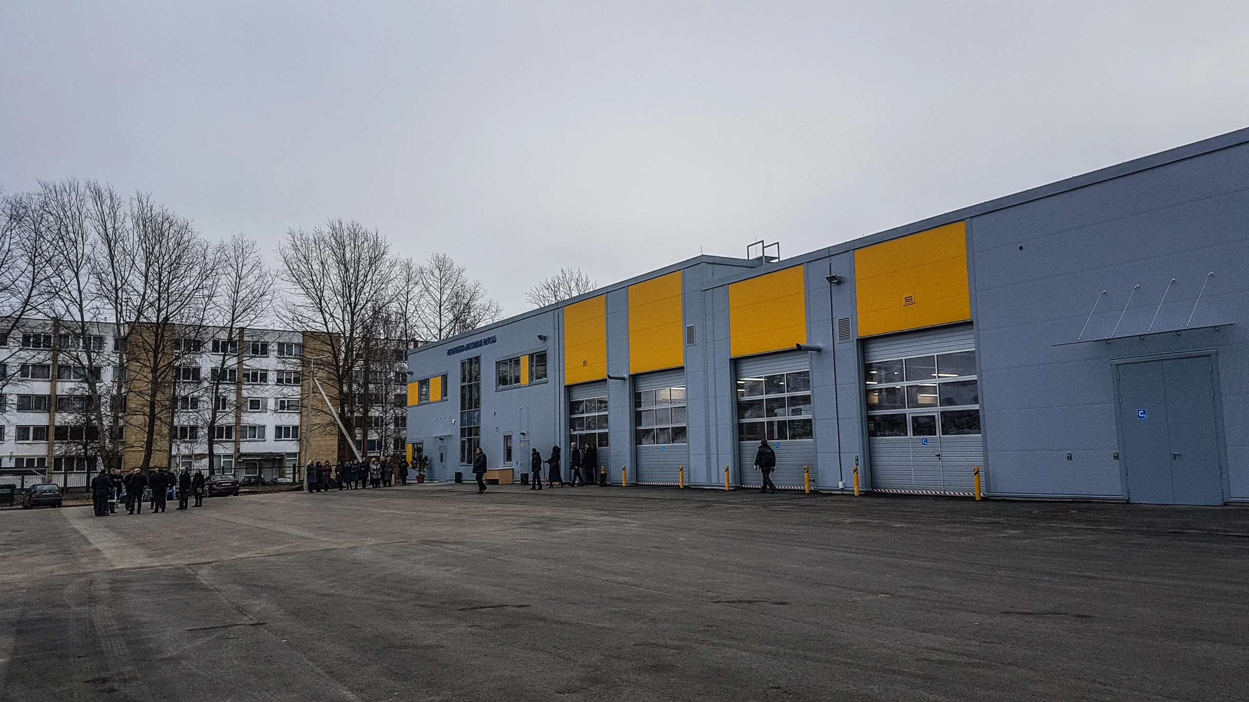 Panevėžio autobusų parkas jau naujose patalpose