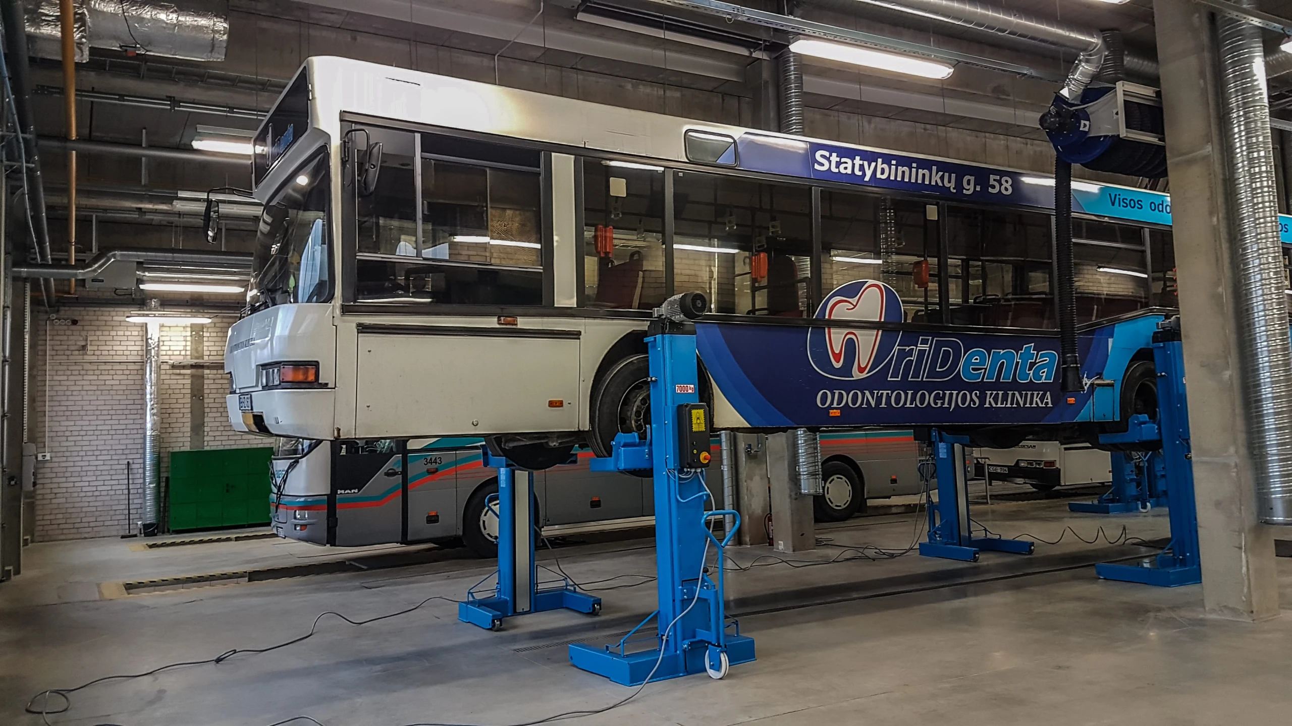 Panevėžio autobusų parkas jau naujose patalpose