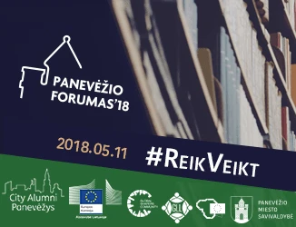 Gegužės 11-ąją – kviečia Tarptautinis Panevėžio forumas