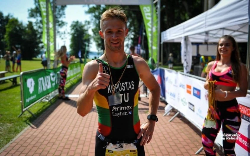 Triatlonininkui T. Kopūstui – Afrikos čempionato bronzos medalis