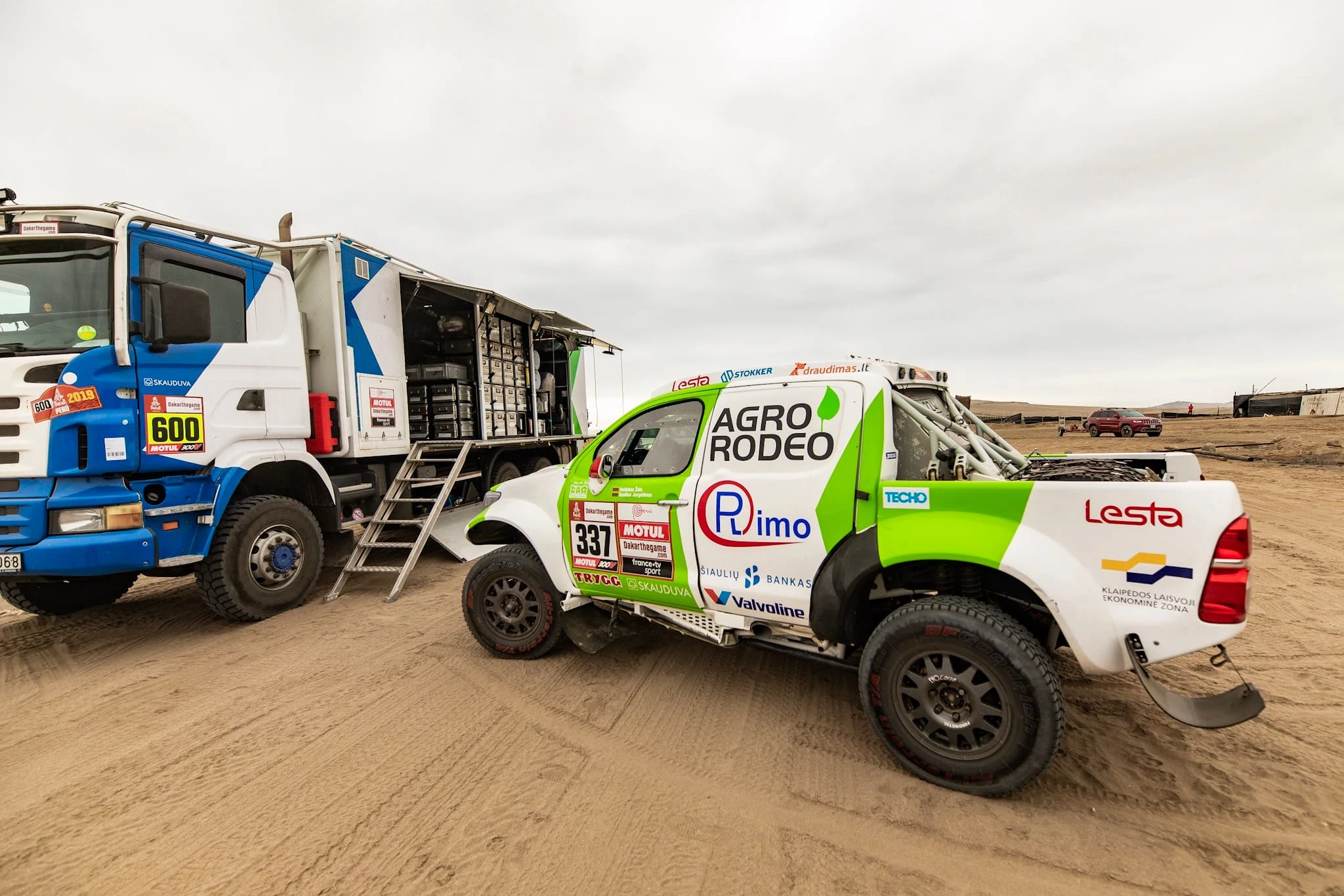 „Agrorodeo“ testai prieš Dakarą – ir vairuotojui, ir automobiliui