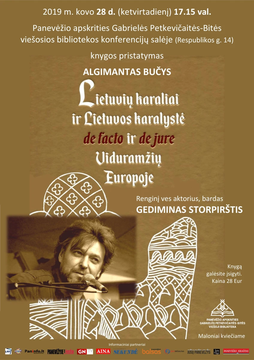 A. Bucio knygos pristatymo skelb