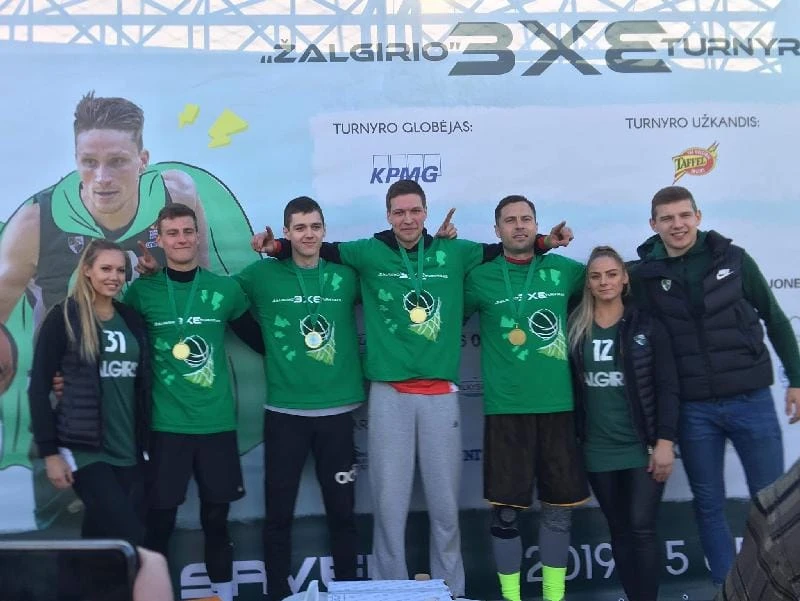 Istoriškai sėkmingas „Žalgirio” krepšinio 3 prieš 3 turnyras