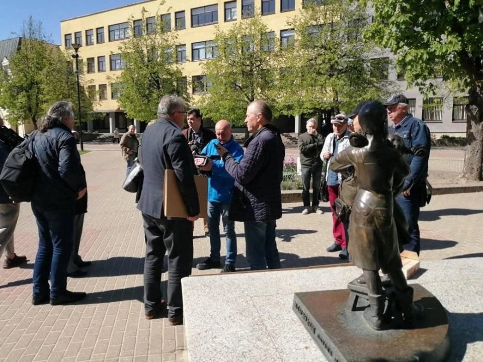 Miesto meras pas piketuotojus išeiti neišdrįso
