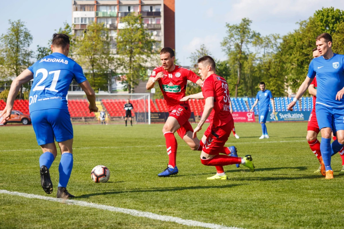 Prieš ,,Palangą“ iškovota pergalė