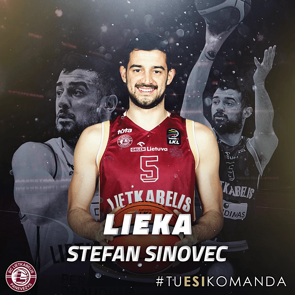 S.Sinovecas lieka „Lietkabelyje”