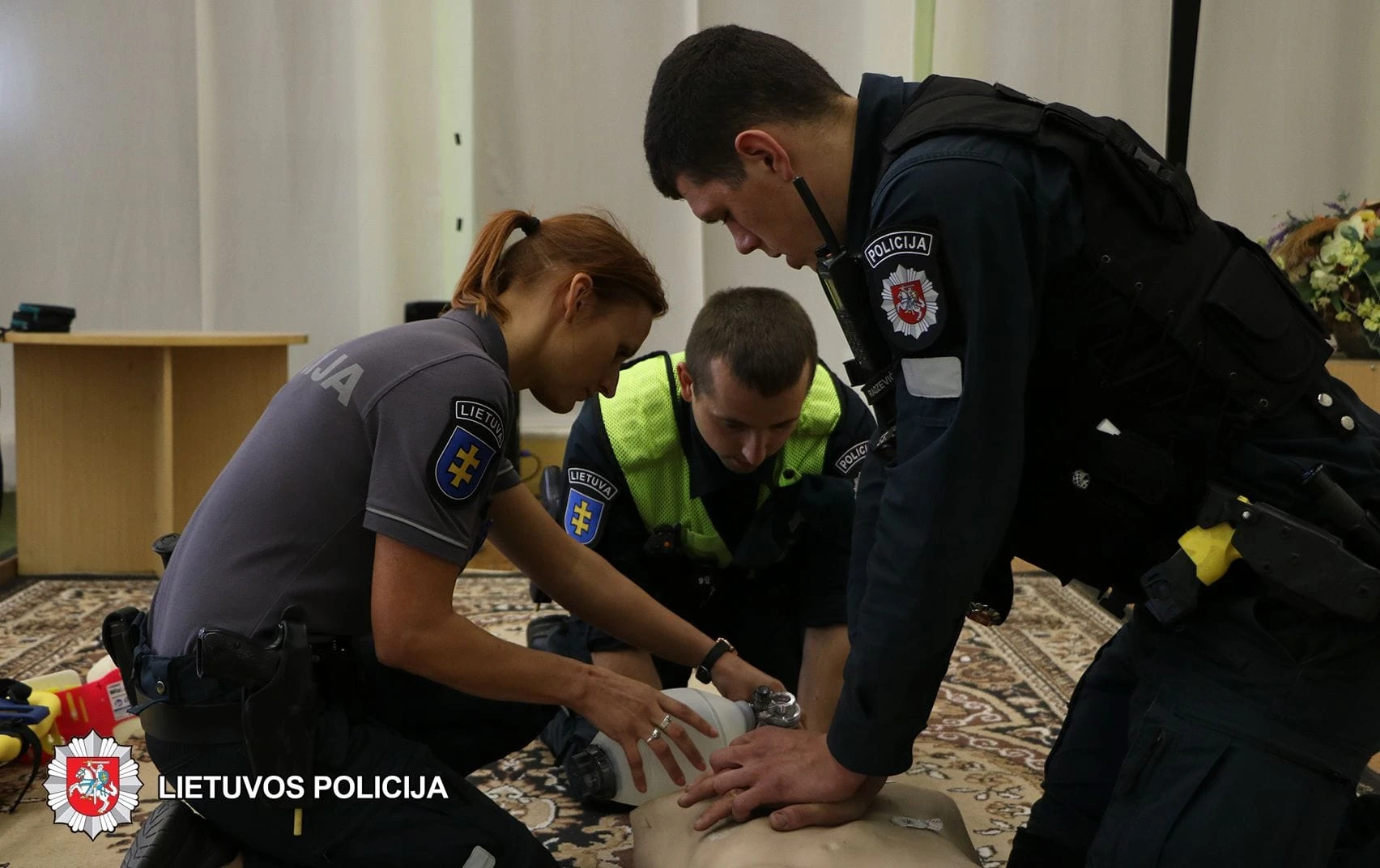 Įvyko geriausios Panevėžio apskrities vyriausiojo policijos komisariato policijos pareigūnų komandos konkursas