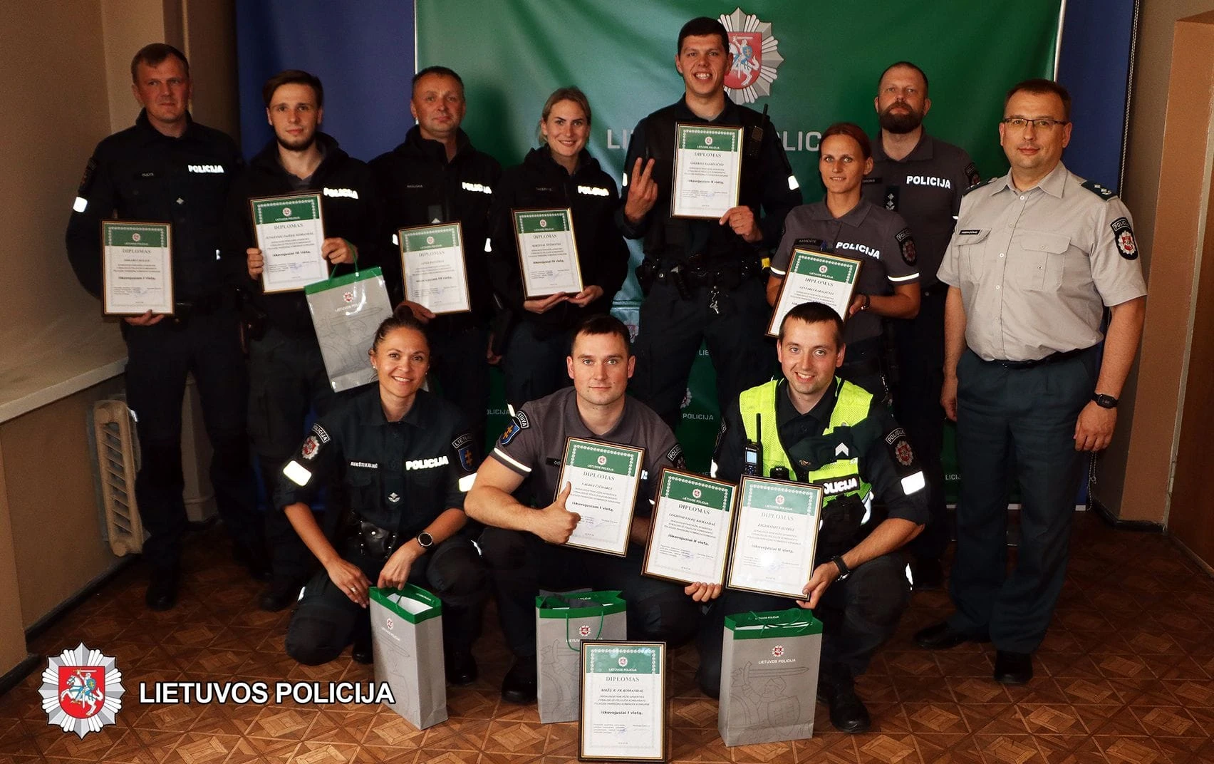Įvyko geriausios Panevėžio apskrities vyriausiojo policijos komisariato policijos pareigūnų komandos konkursas