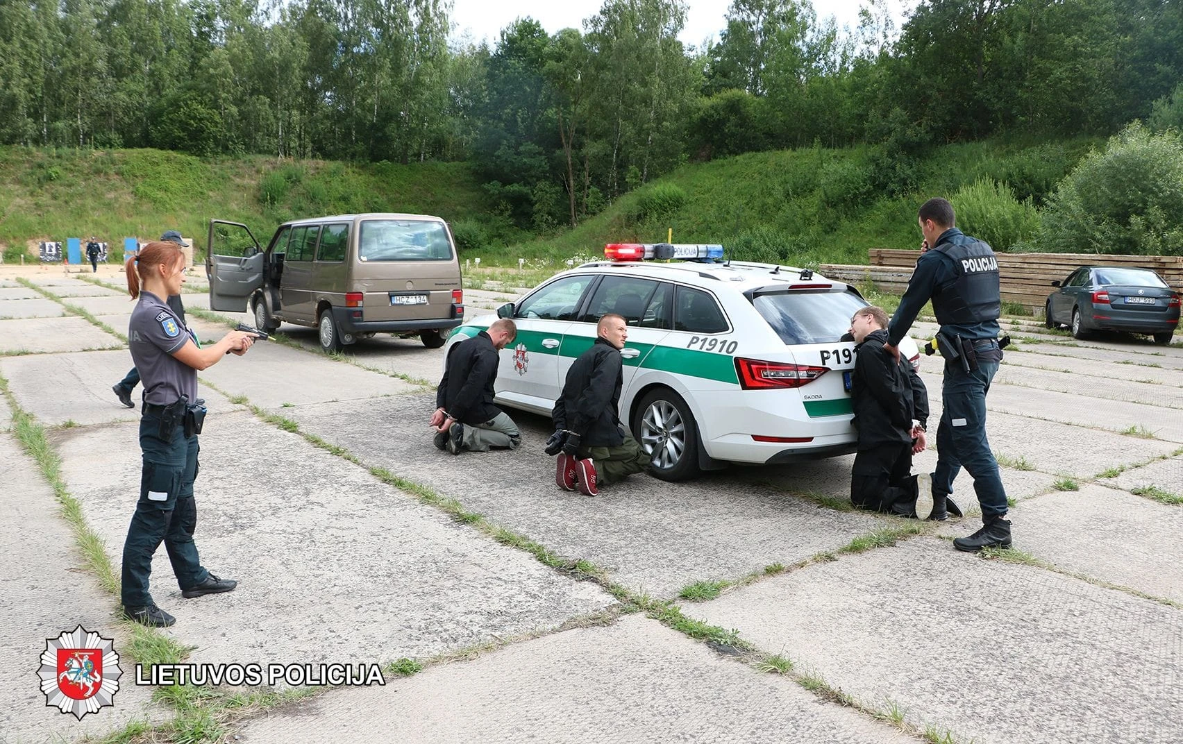 Įvyko geriausios Panevėžio apskrities vyriausiojo policijos komisariato policijos pareigūnų komandos konkursas