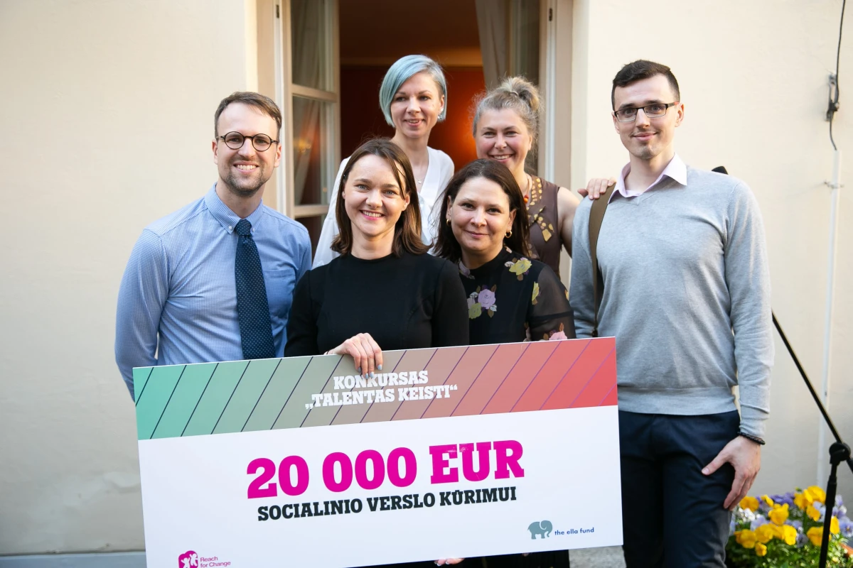 Turite idėją, kaip padėti vaikams? Dalyvaukite konkurse ir laimėkite 20 tūkst. Eur