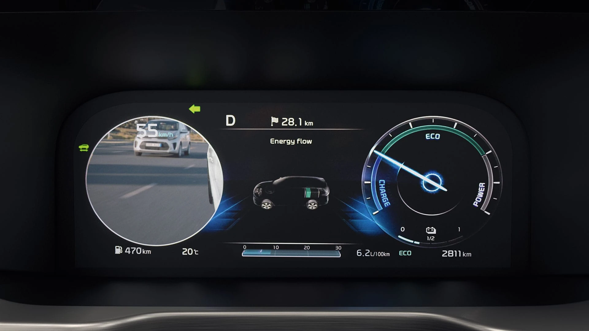 „Kia Sorento“ turės skaitmenines akis, kurios eliminuos „akląją“ zoną