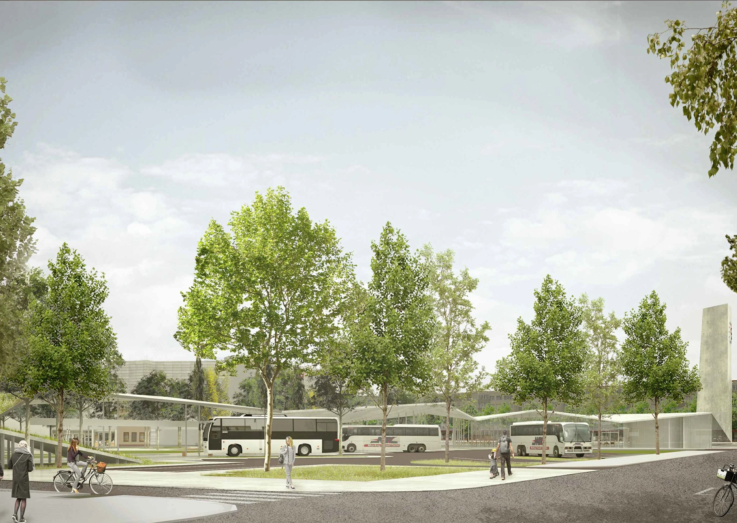 Visuomenei pristatyti Panevėžio autobusų stoties projektiniai pasiūlymai