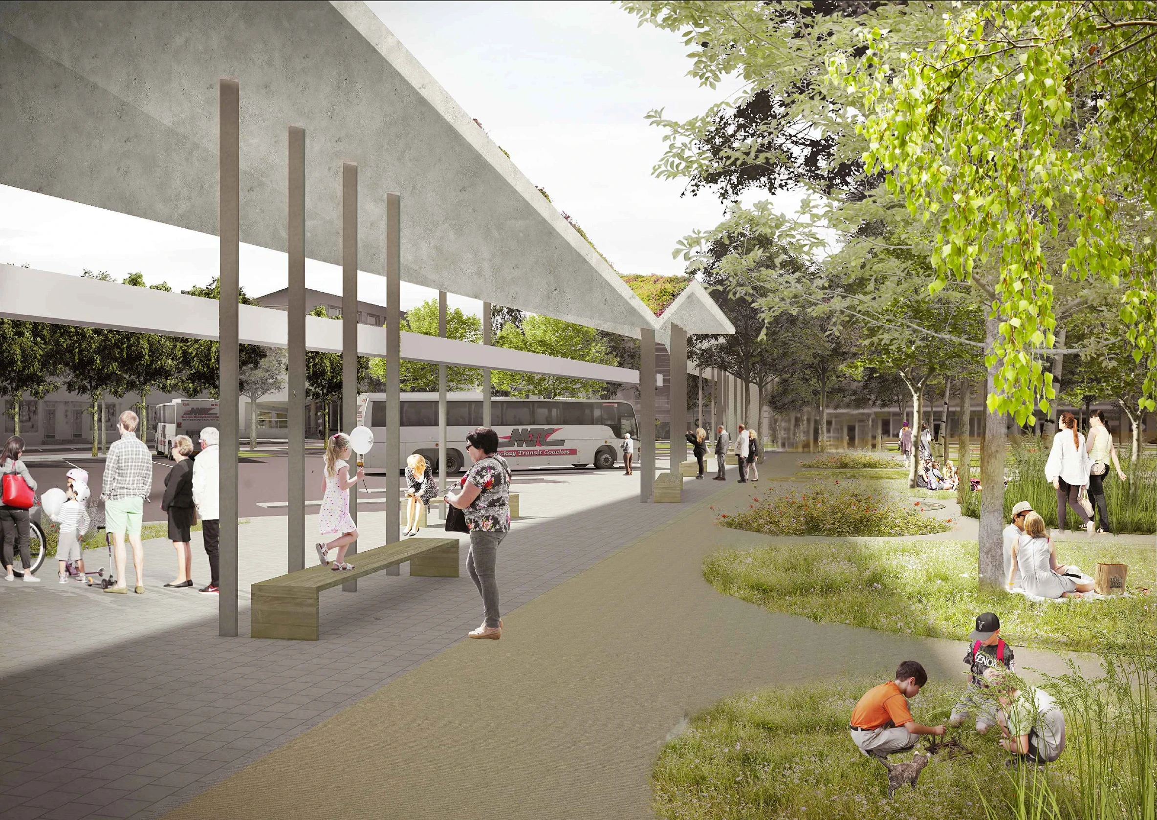 Visuomenei pristatyti Panevėžio autobusų stoties projektiniai pasiūlymai