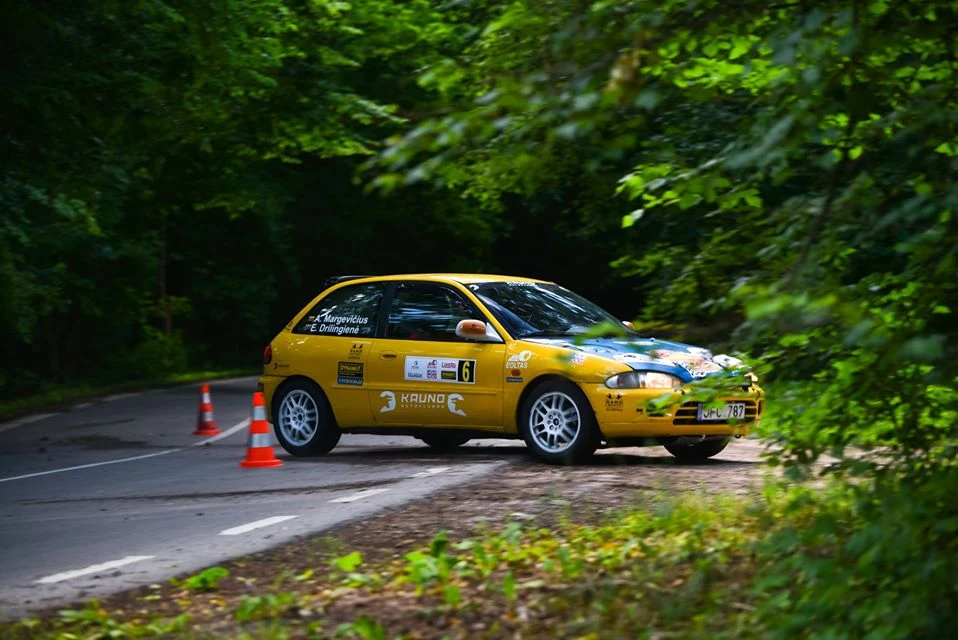 „Samsonas Rally Juodupė“ startuos fenomenalusis „Mitsubishi Colt“ ekipažas