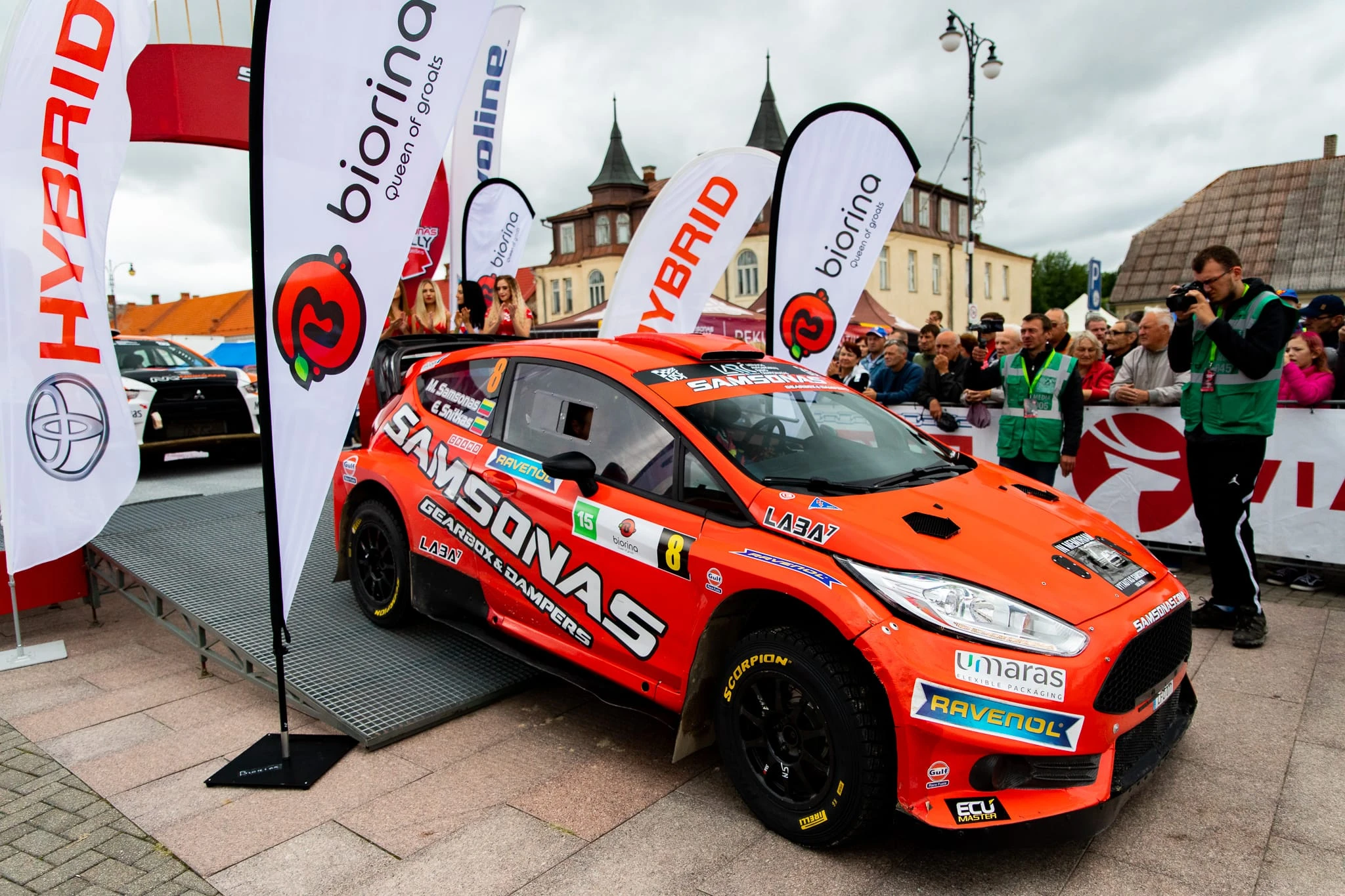 Pirmąją „Samsonas Rally Rokiškis“ dieną savo persvarą auginosi Nikolajus Gryazinas