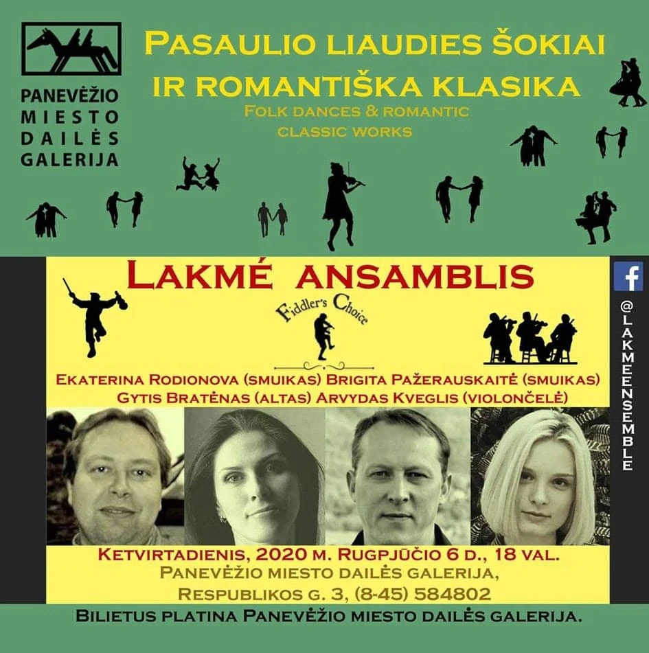 Naujai susibūręs stygininkų ansamblis „Lakmè“ kviečia į muzikinį susitikimą