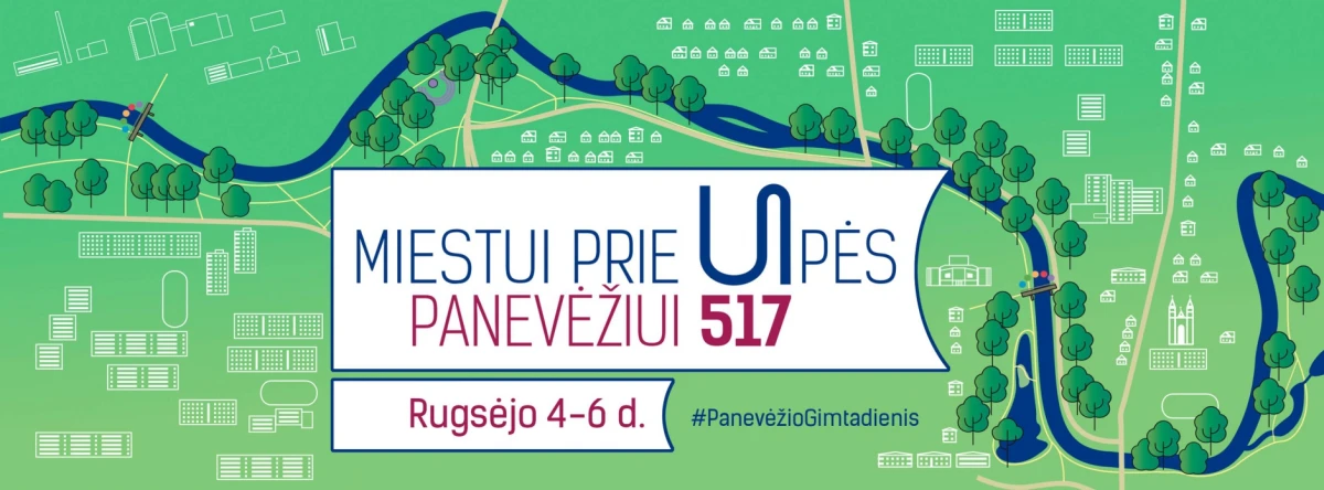 Panevėžys švęs 517-ąjį gimtadienį