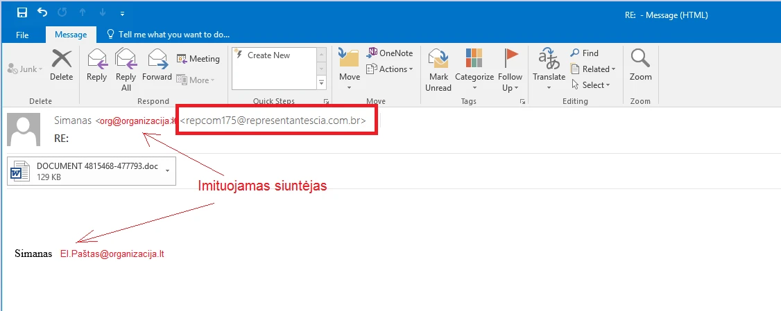 emotet Sparčiai plinta laiškai su kenksmingu programiniu kodu