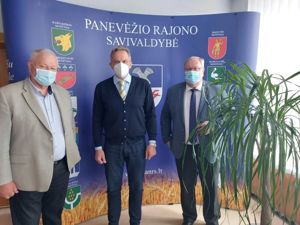 Ramygalos pramonės parko perspektyvos aptartos su Panevėžio PPAR vadovais