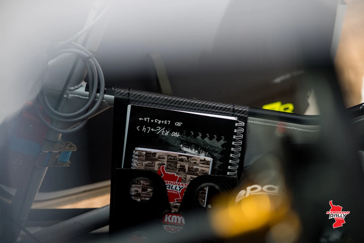 Testiniame „Samsonas Rally Rokiškis“ greičio ruože tempą diktavo ukrainiečiai su WRC „Mini“