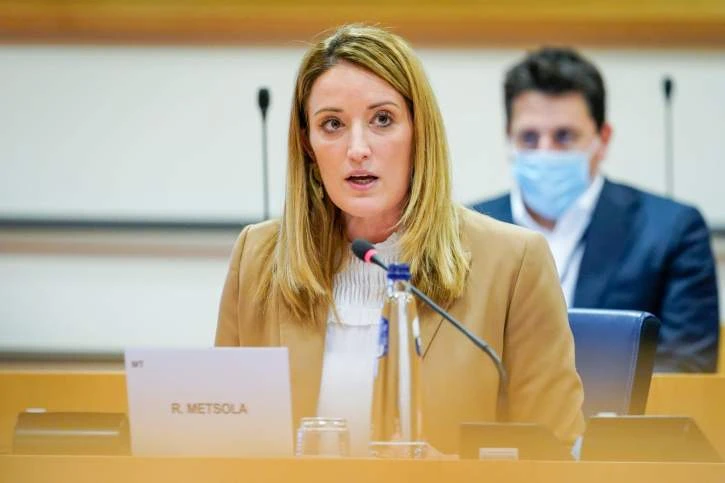 Europos Parlamento pirmininko pavaduotoja Roberta Metsola Lietuvoje diskutuos apie ES ateitį