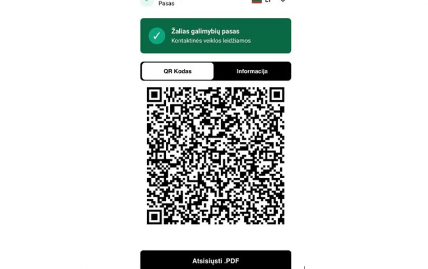 Pateikė svetimą galimybių pasą