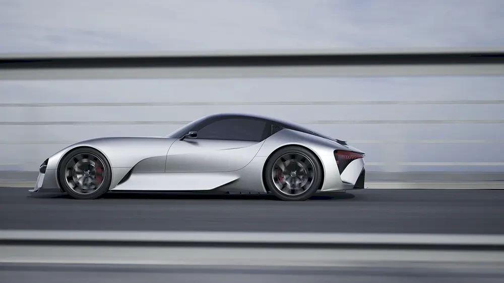 „Lexus“ džiugina gerbėjų akis: pasidalijo ateities sportinio elektromobilio nuotraukomis