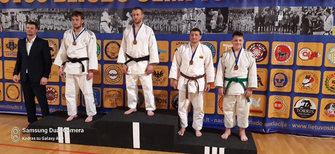 Dziudo asociacijos suaugusiųjų čempionate puikios panevėžiečių pergalės