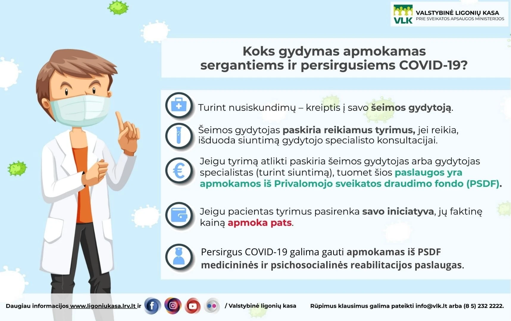Koks gydymas priklauso persirgus covid Reabilitacija po COVID-19: kas priklauso?