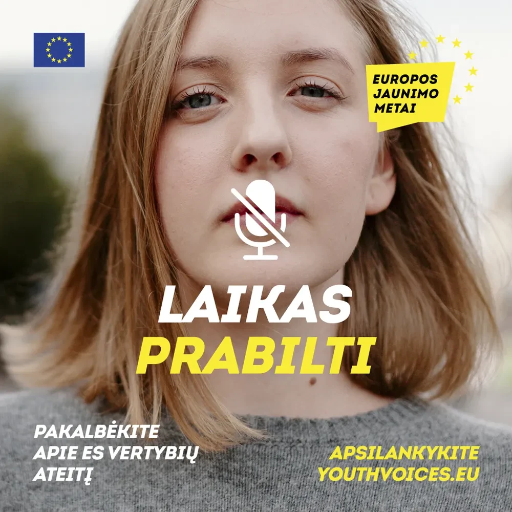 Pristatoma vizionieriška 3D platforma „Suteik savo vizijai balsą“ Europos jaunimo metų proga