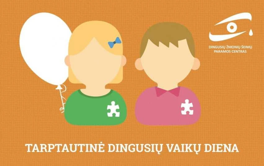 Gegužės 25 – oji Tarptautinė be žinios dingusių vaikų diena
