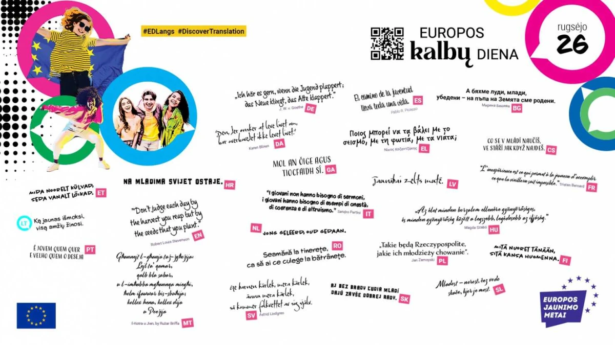 Rugsėjo 26-oji – Europos kalbų diena
