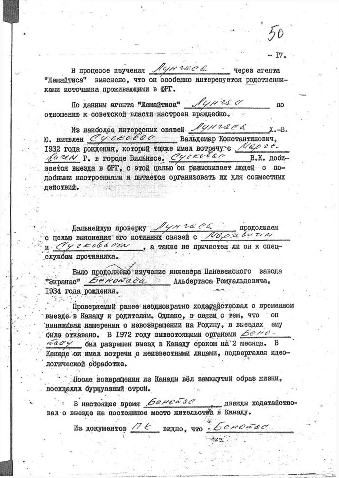 Šnipai ir išdavikai vaidenosi visur