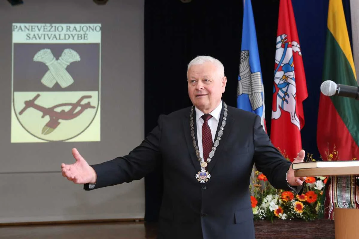 Garbės piliečio vardas suteiktas merui Povilui Žaguniui