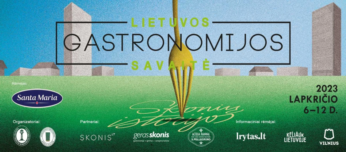 Gastronomijos savaitėje skonių istorijomis mėgautis kvies rekordinis restoranų skaičius