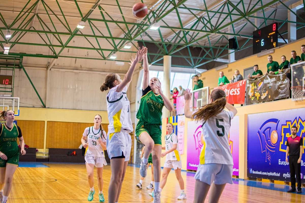 Antrajame EGBL U16 merginų ture Lietuvos rinktinė iškovojo sidabrą