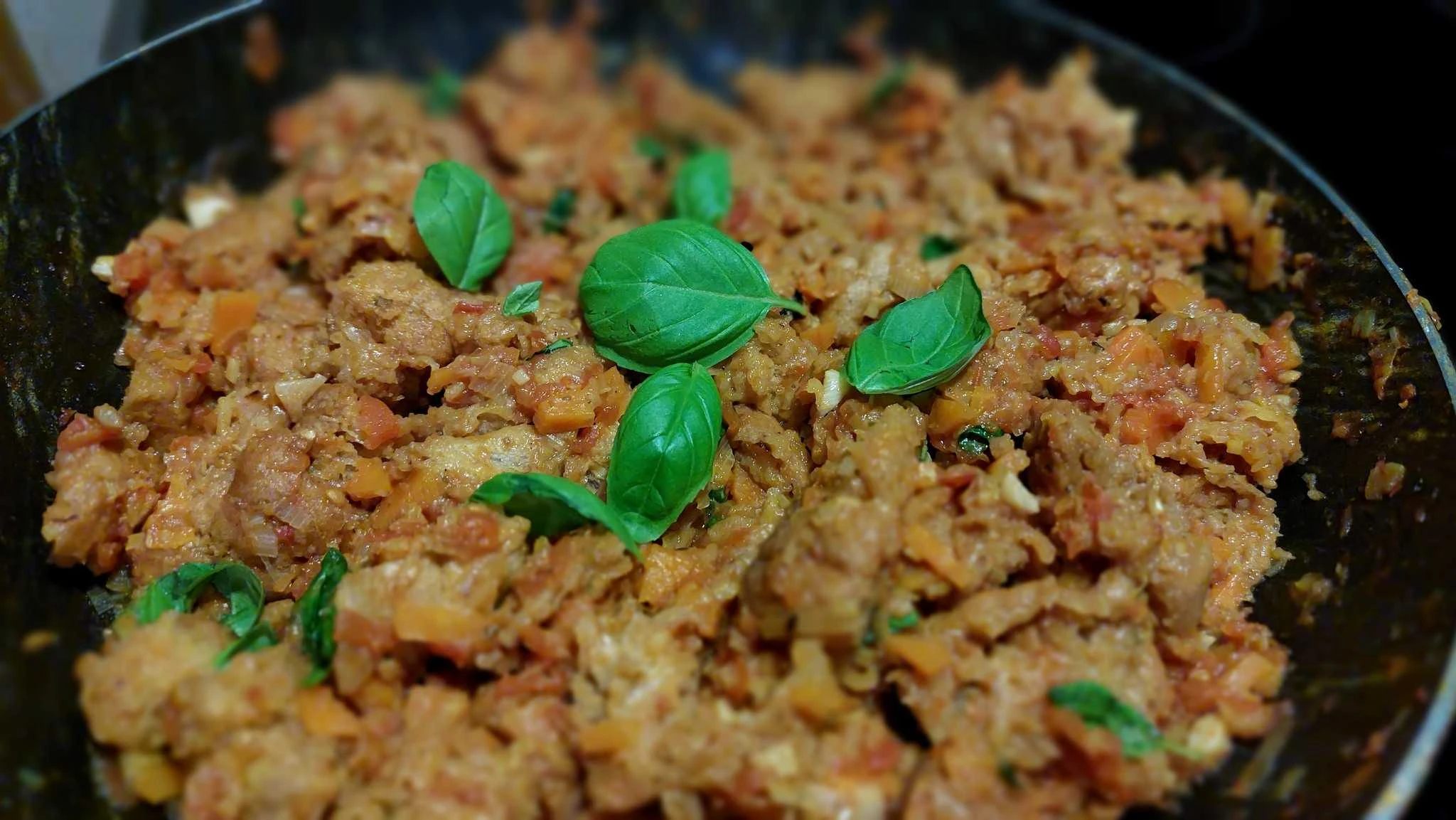 Pappa al pomodoro con burrata-arba improvizacija itališka tema