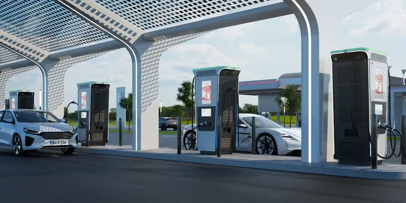 Šalia Panevėžio pradedamas statyti pirmasis elektromobilių įkrovimo parkas Lietuvoje