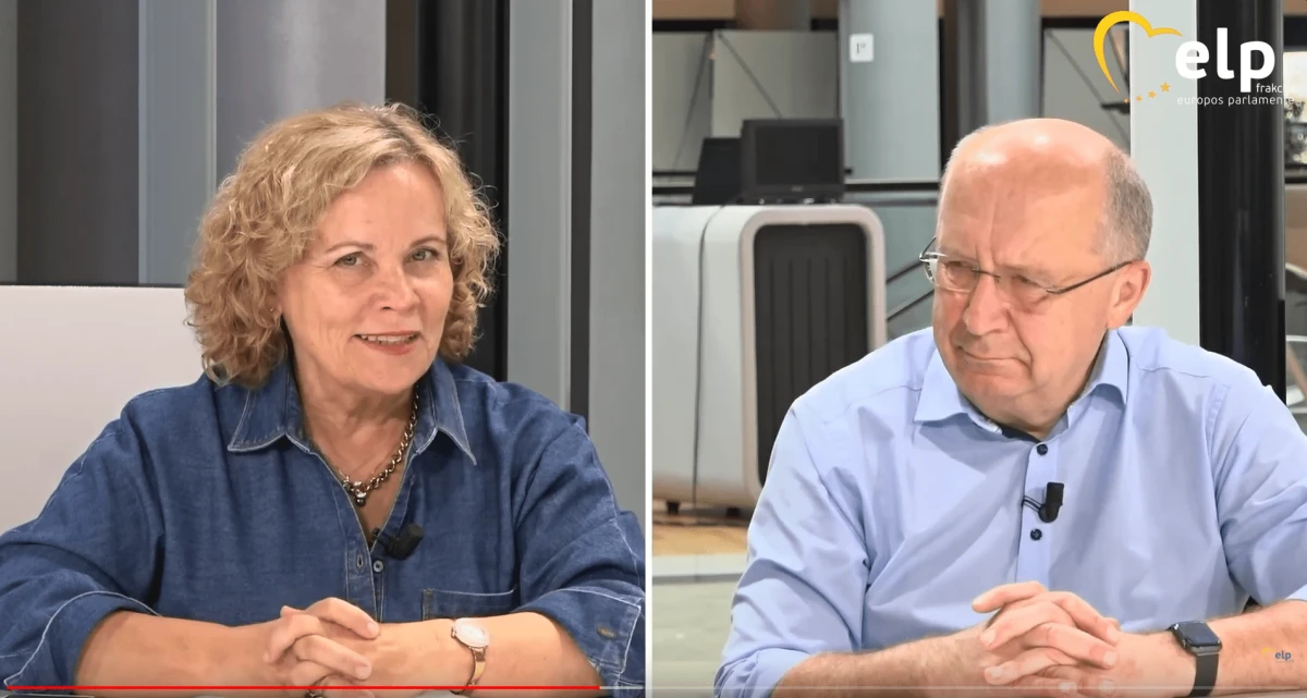 Screenshot 2024 07 19 at 13 25 46 EK pirmininkės patvirtinimas ateinančios kadencijos prioritetai savaitės apžvalga 2024.07.19 YouTube