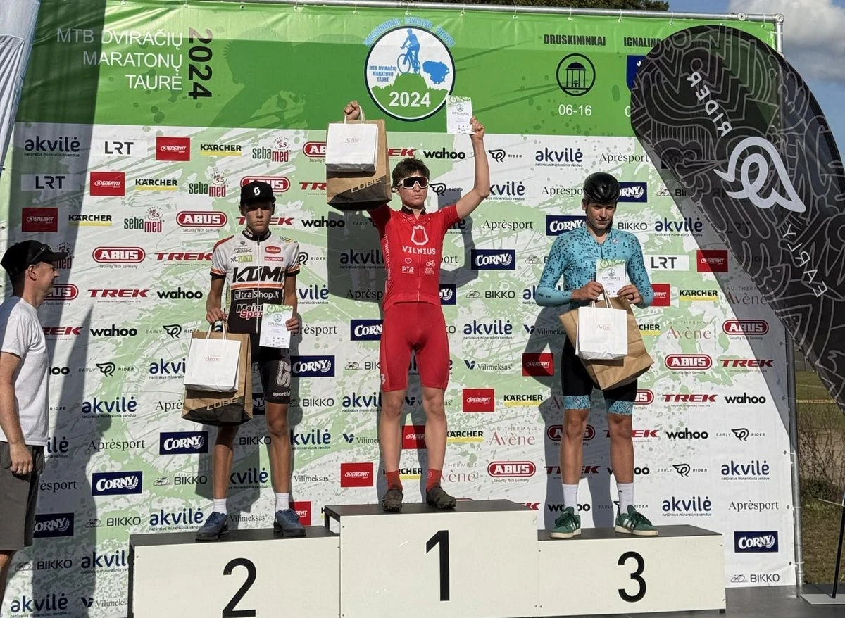 Panevėžio Raimundo Sargūno sporto gimnazijos dviratininkai iškovojo medalius