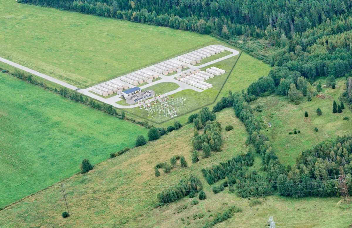 Kysos baterijų parkas (Bendrovės nuotr.)