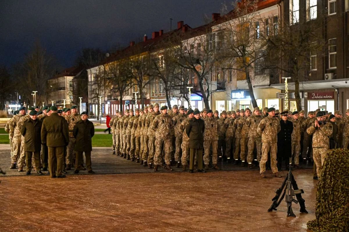 paminėtos karaliaus mindaugo husarų bataliono įkūrimo 33-osios metinės