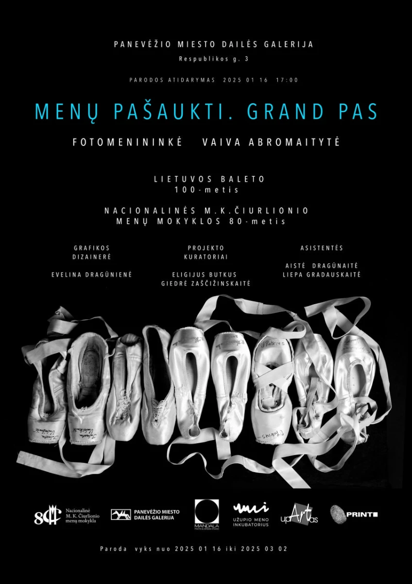 Vaivos Abromaitytės fotografijų paroda „Menų pašaukti. Grand Pas“