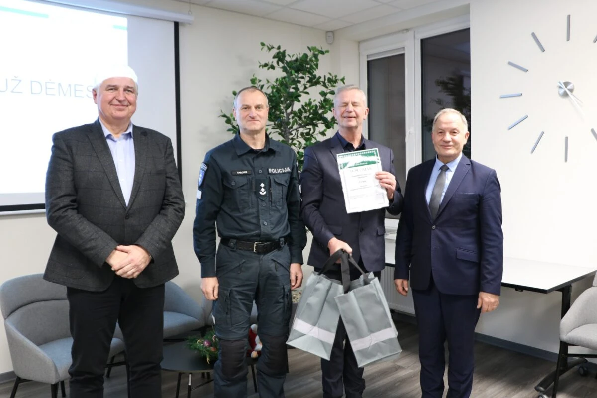 Išrinktos trys saugiausios Panevėžio rajono seniūnijos