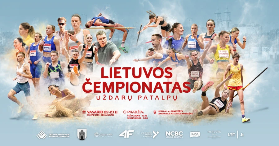 Panevėžio sporto centro lengvaatlečiai varžysis Lietuvos čempionate