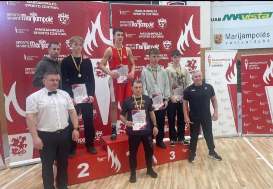 Lietuvos čempionate iškovotas aukso ir du sidabro medaliai