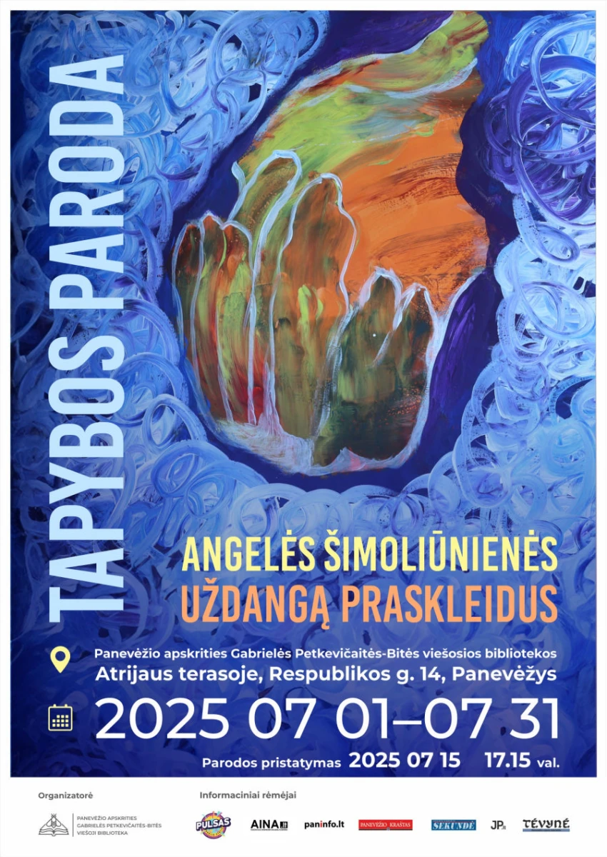 Tapybos paroda apie tai, ko nematome